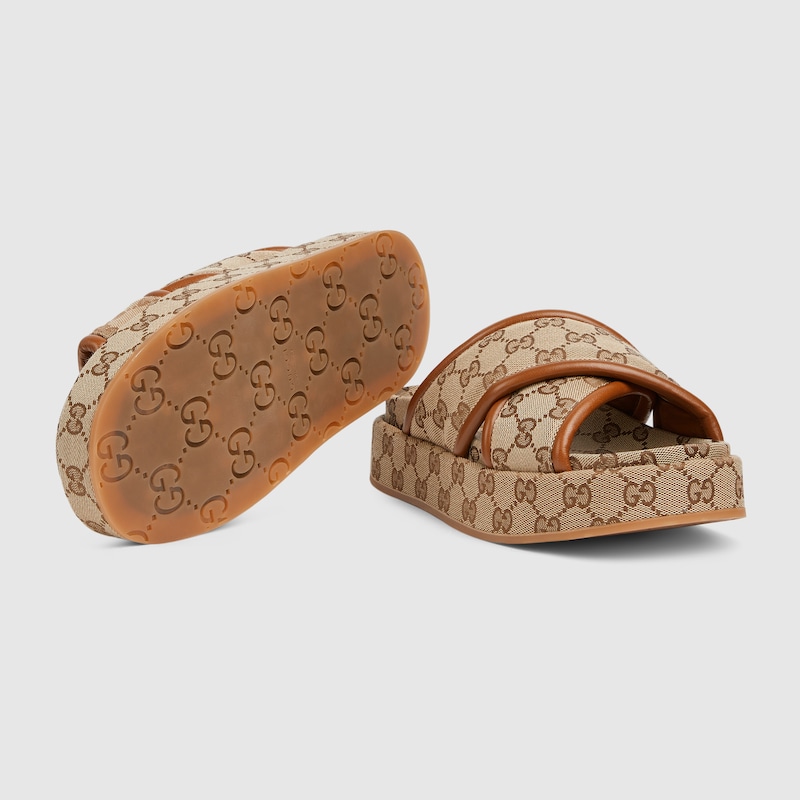 Women’s GG platform sandal - Image 6